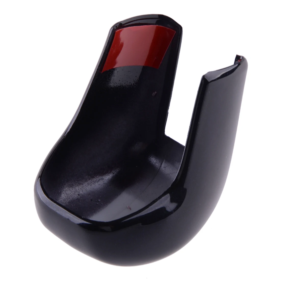 

beler 2pcs High Quality Glossy Black Car Gear Lever Shift Knob Cover Trim Fit For Honda Civic 10th 2016 2017 2018 2019 2020