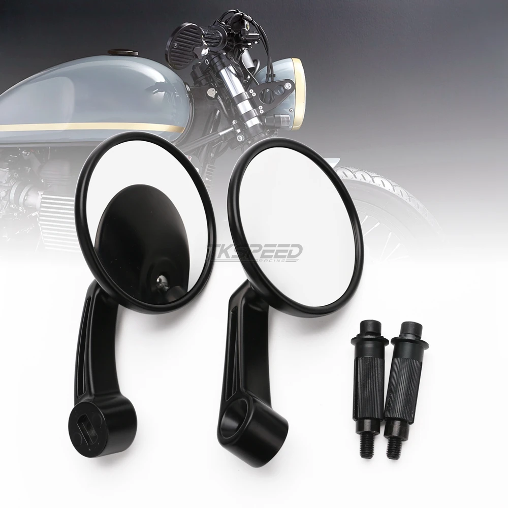 Зеркал заднего вида мотоцикла ручки 17 мм Диаметр круглого адвокатского сословия