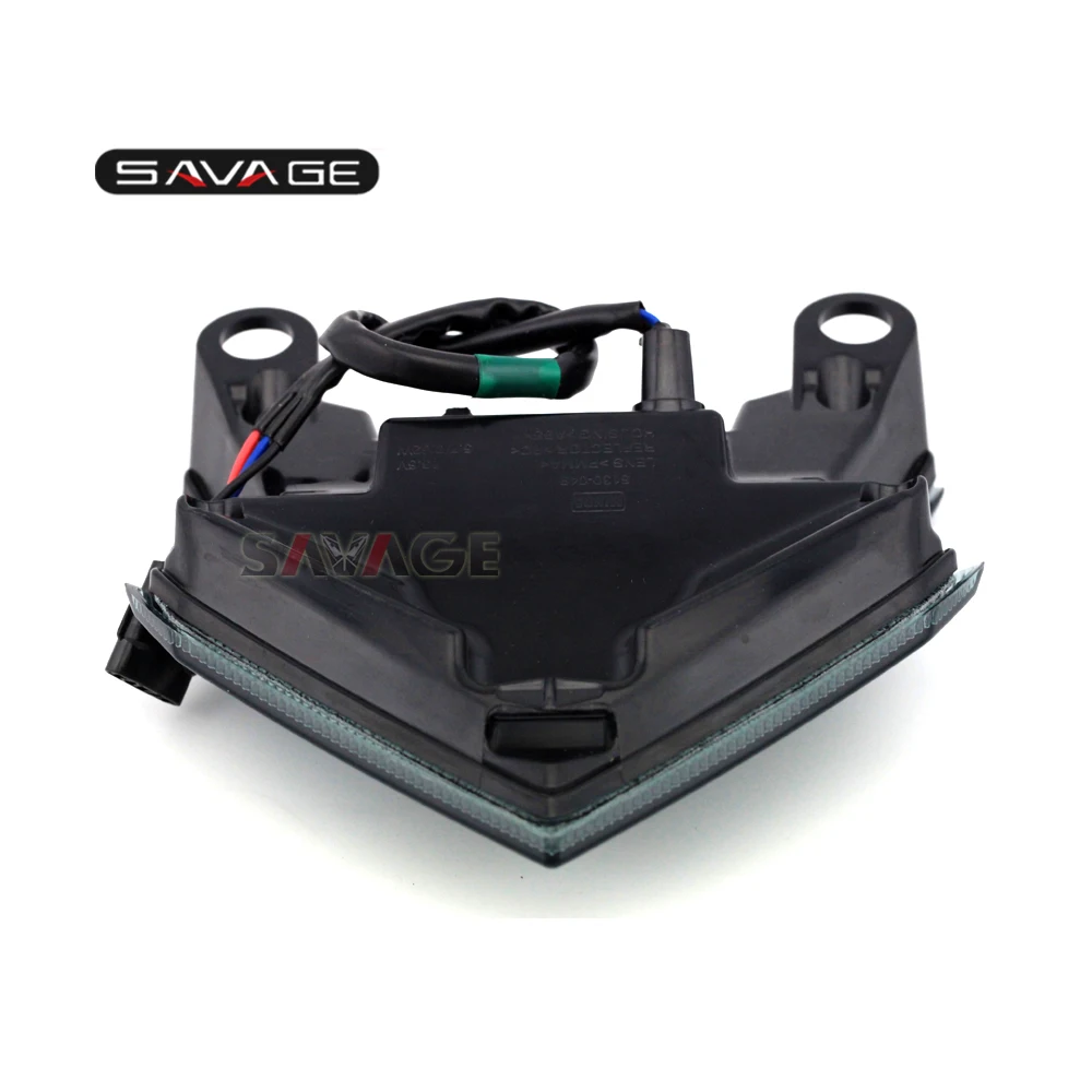 Светодиодный задний тормозной светильник для KAWASAKI Z125/PRO-, Z800/NINJA ZX-6R 2013- 17 16 15 аксессуары для мотоциклов задний светильник
