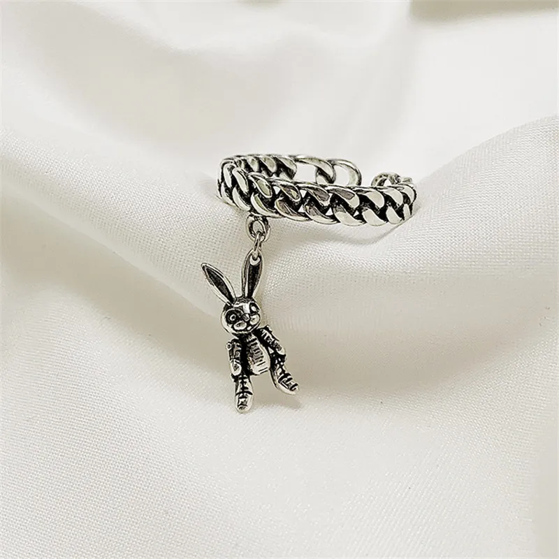 Женское винтажное плетеное кольцо кролик fflacel вечерние ювелирные украшения в