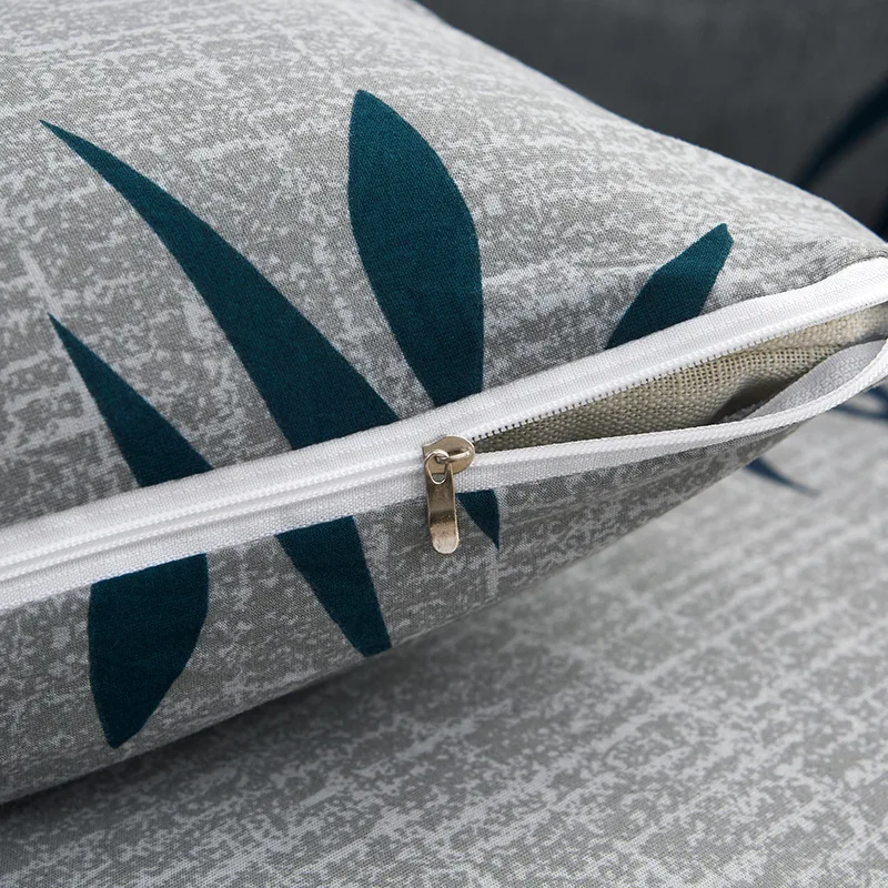 

Leaf Sofa Cover Cotton Elastic Sofa Slipcovers Corner Sofa Towel Couch Cover Sofa Covers for Living Room 1/2/3/4-seater