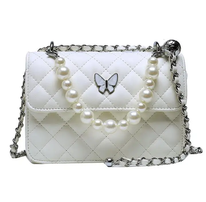 

XGRAVITY New Fashion Casual Plaid Chain Shoulder Bags Autumn High Quality Women Messenger Handbag Small Square Bags Purse Ladies