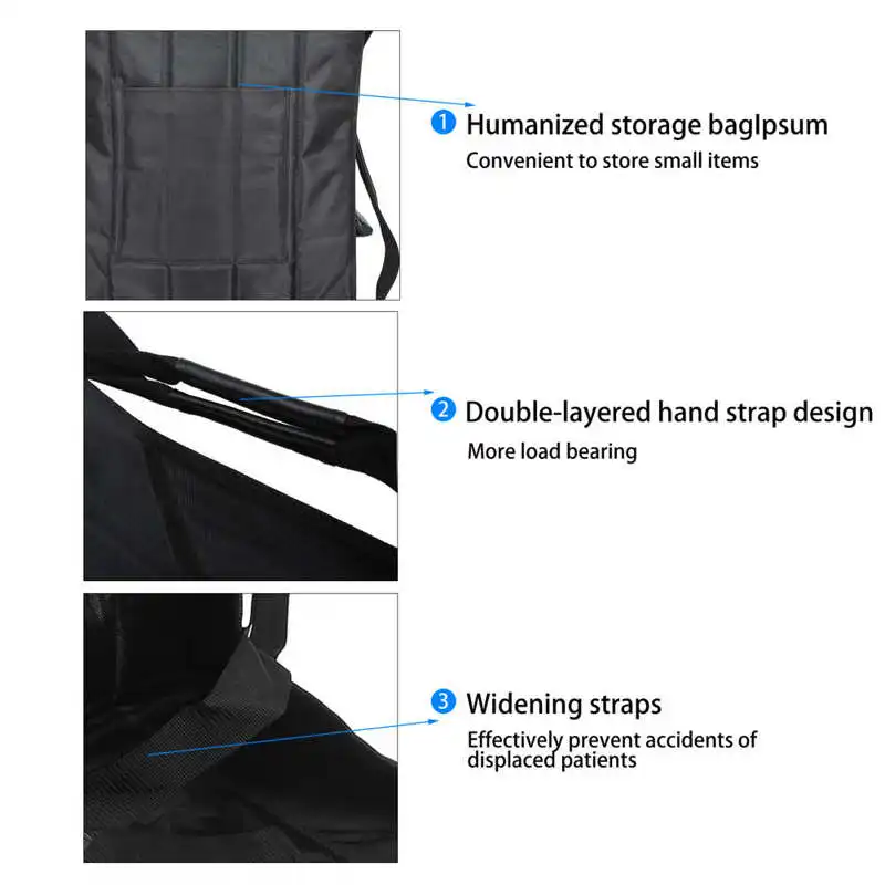 Ремень для переноски инвалидов на колесном кресле Multi-Purpose Wheelchair Transfer Belt Elderly Patient Lifting Mobility Assistance Pad for Disabled Moving Strap on.