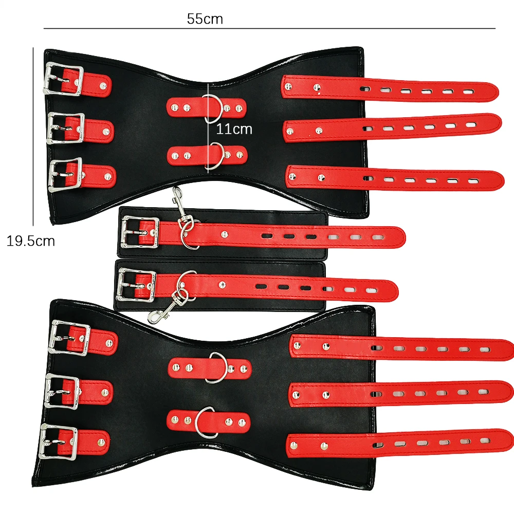 Наручники для взрослых поддерживающие фиксацию секс-игрушки портупея корсет