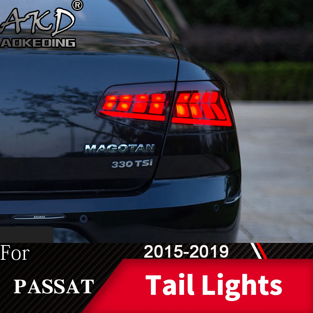 

Tail Lamp For VW Passat EU B8 2015-2019 Passat LED Tail Lights Fog Lights Daytime Running Lights DRL Tuning Cars Car Accessories