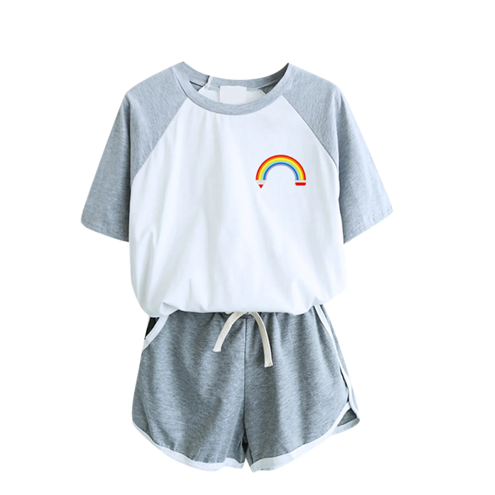 Женские пижамные комплекты 2021 мягкие милые женские летние модные шорты с