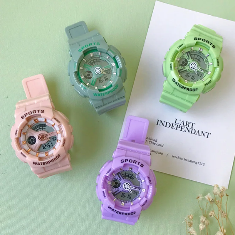 

Unique Men Women Watches Gift Box Army Military Digital Sport Watch Waterproof Fashion Casual Student Clock Top Brand