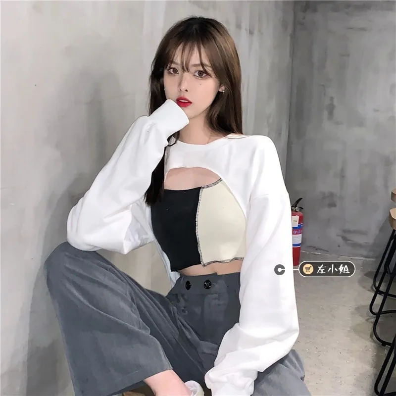 Популярная дизайнерская блузка для девушек весна 2021 новое тонкое Бандажное