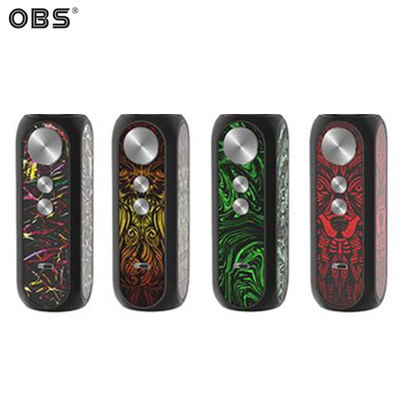Оригинальный OBS Cube X мод с одним аккумулятором 18650 электронные сигареты мощностью