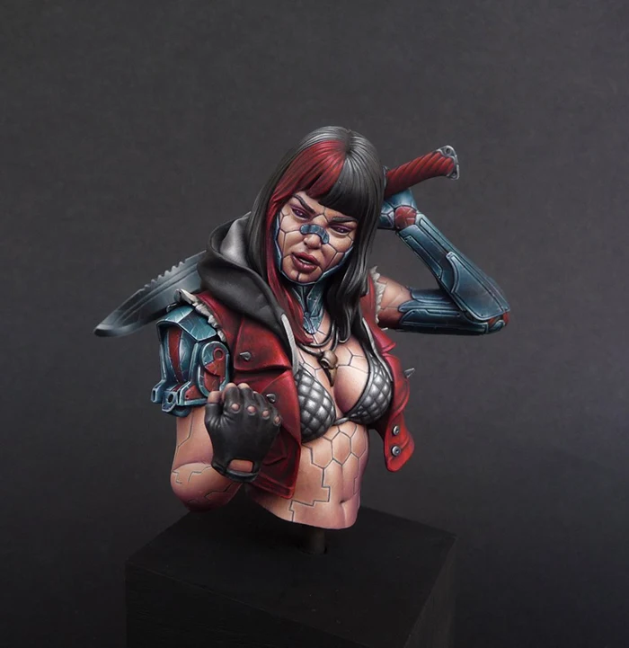 1/10 древний воин бюст модельная фигурка из смолы наборы миниатюрный gk Unassembly