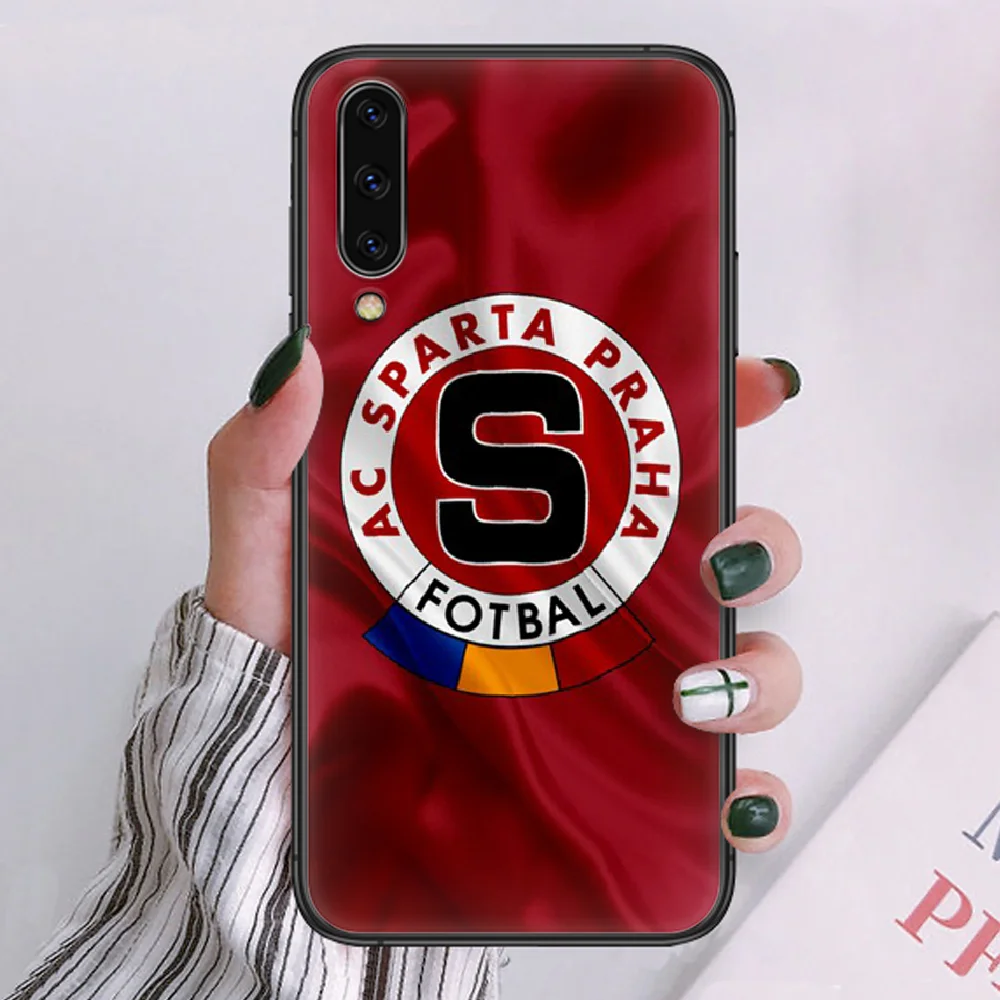 

SPARTA PRAHA football Phone case For Samsung Galaxy A 3 5 7 8 10 20 20E 21S 30 30S 40 50 51 70 71 black coque painting prime