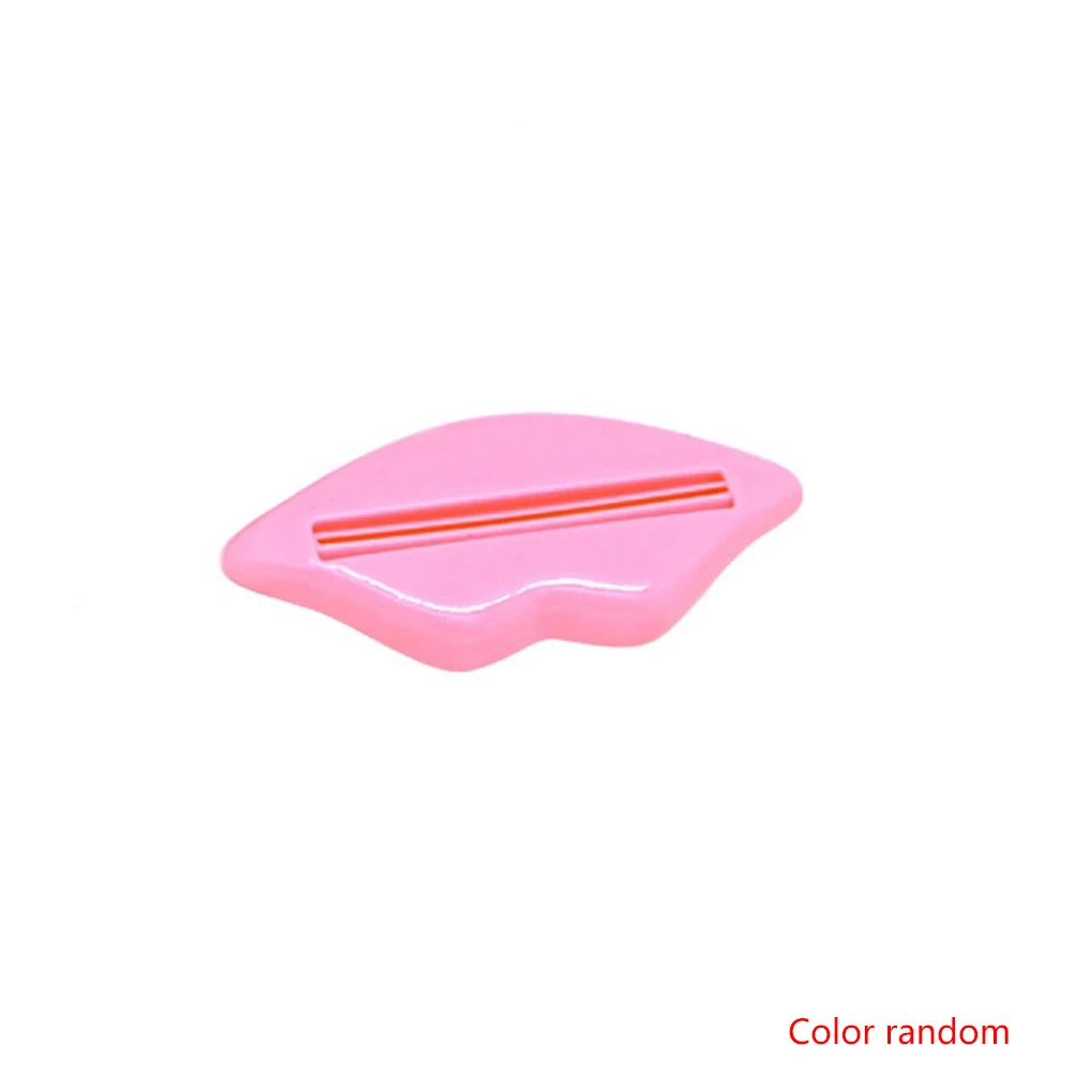 Random Color Toothpaste Dispenser Lip Shape Plastic Tooth Paste Tube Squeezer Rolling Holder for Home Bathroom | Дом и сад