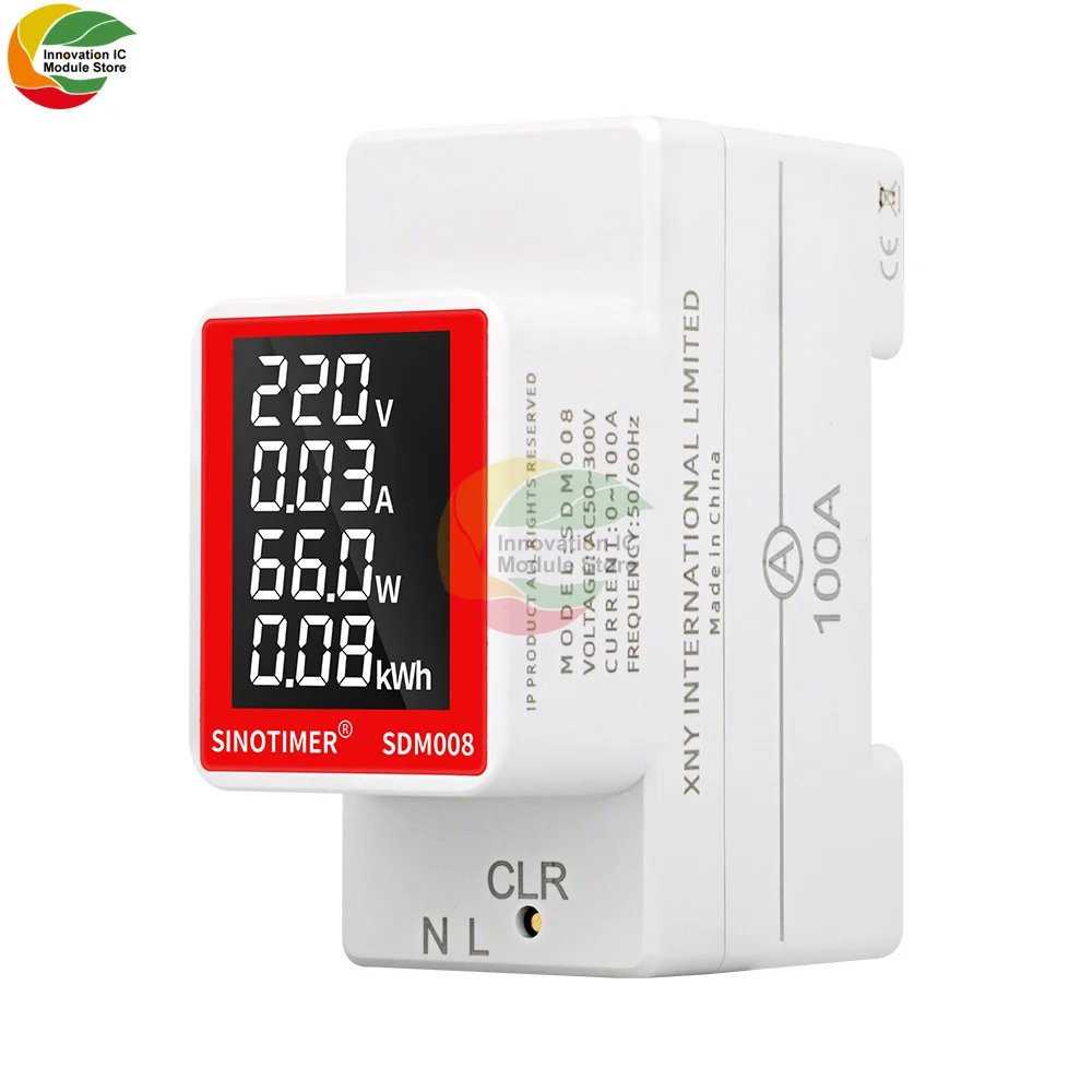 Многофункциональный цифровой измеритель переменного тока SDM008 напряжения