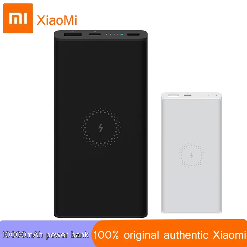 

Оригинальный беспроводной внешний аккумулятор Xiaomi 10000 мАч 18 Вт, дорожное зарядное устройство для телефона, Молодежный внешний аккумулятор ...