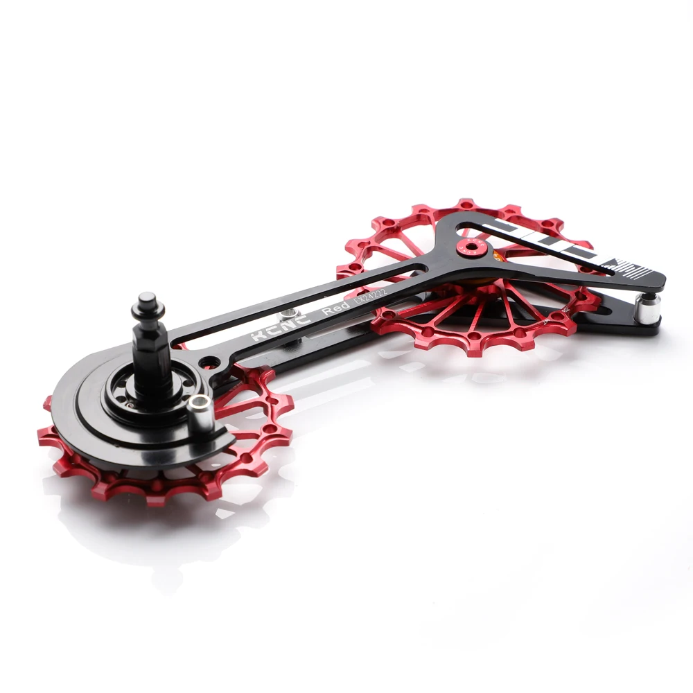 KCNC дорожный велосипед Большой шкив клетка OSPW для SRAM RED FORCE RIVAL APEX 10S 11S красный цвет