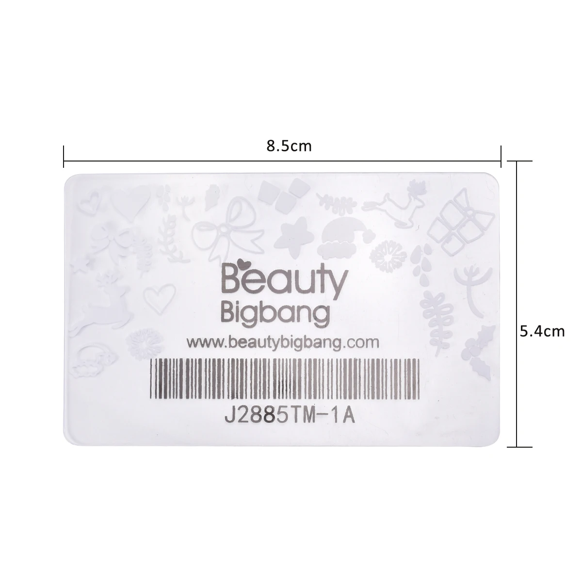 BeautyBigBang 3 шт. пластины для стемпинга ногтей Полировочный штамп пластиковые DIY
