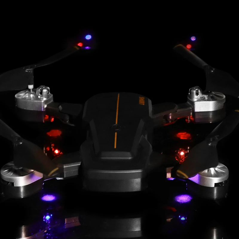 Дрон Профессиональный Интеллектуальный складной RC Дроны с высоким HD wifi камера вращающийся FPV Квадрокоптер стабильный карданный Безголовый режим