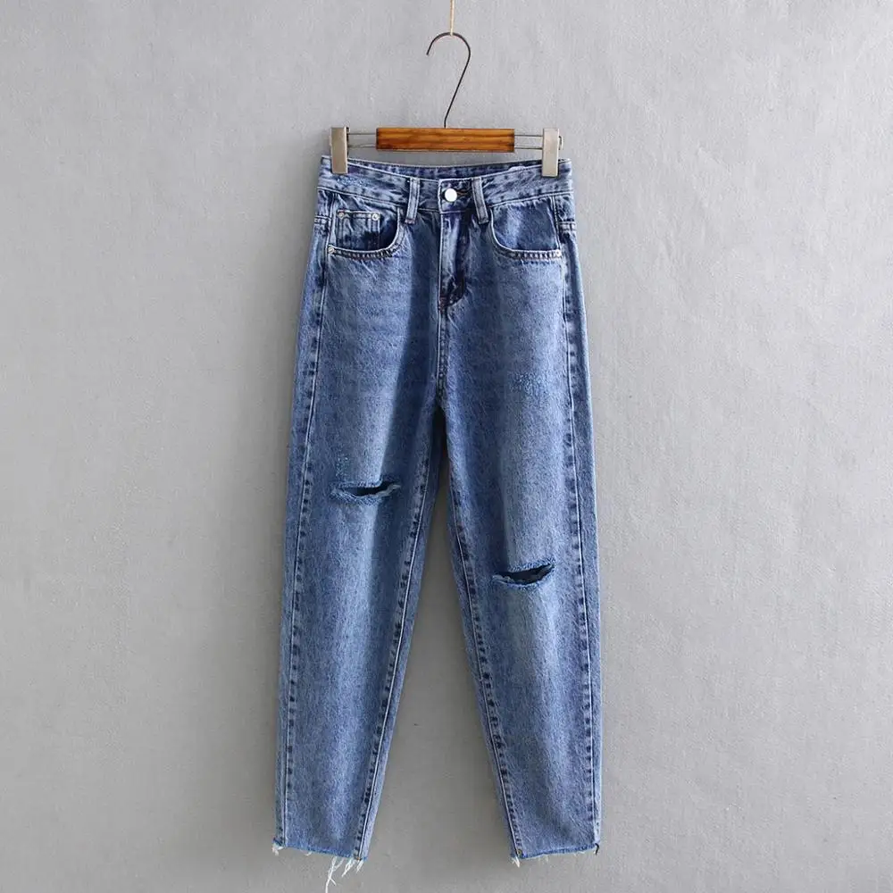 Мода Za 2020 женские свободные штаны больших размеров для папы хитовые цветные