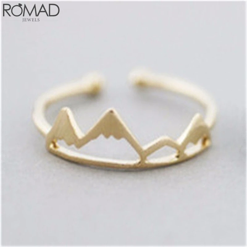 ROMAD горное кольцо Регулируемый кольца для женщин Свадебные обручальные