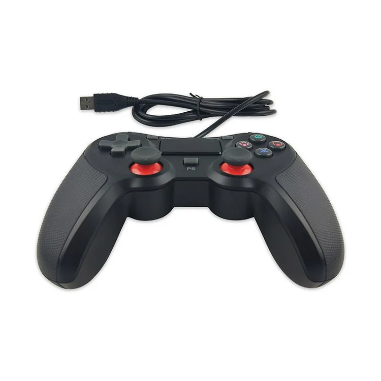 USB проводной PS4 Геймпад контроллер джойстик Joypad с вибрацией/двойной шок 4/1. 5 м