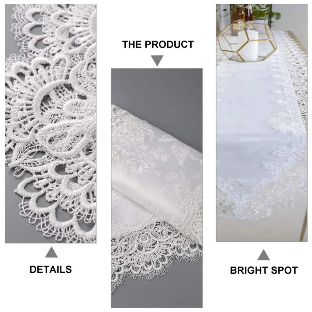 

1Pc Household Table Cloth Kitchen Table Placemat Wedding Tablecloth Ornament