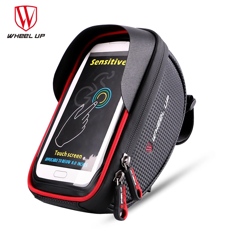 YeSKOO Топ труба сумка Велоспорт велосипед Руль Водонепроницаемый сенсорный Экран 6