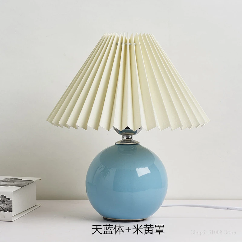 

Настольная лампа Lava Ball керамическая