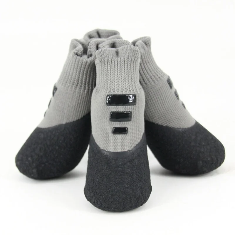 

Нескользящие носки для собак, уличные ботинки для собак, водонепроницаемая обувь для собак, защита лап с ремешком, контроль тяги, для деревя...