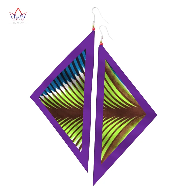 2021 женские серьги ручной работы из Африканской ткани с кисточками | Украшения и