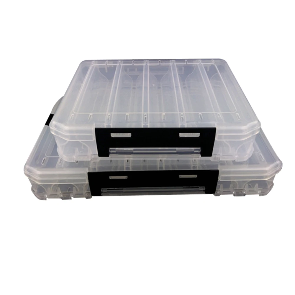 Рыболовная коробка для приманки двухсторонние пластиковые ящики рыболовные