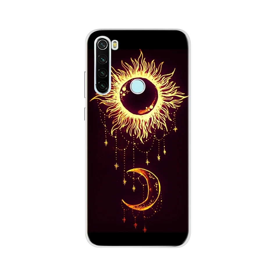 Чехол для Xiaomi Redmi Note 8 2021 милый мягкий силиконовый чехол с 3D-принтом телефона T Note8