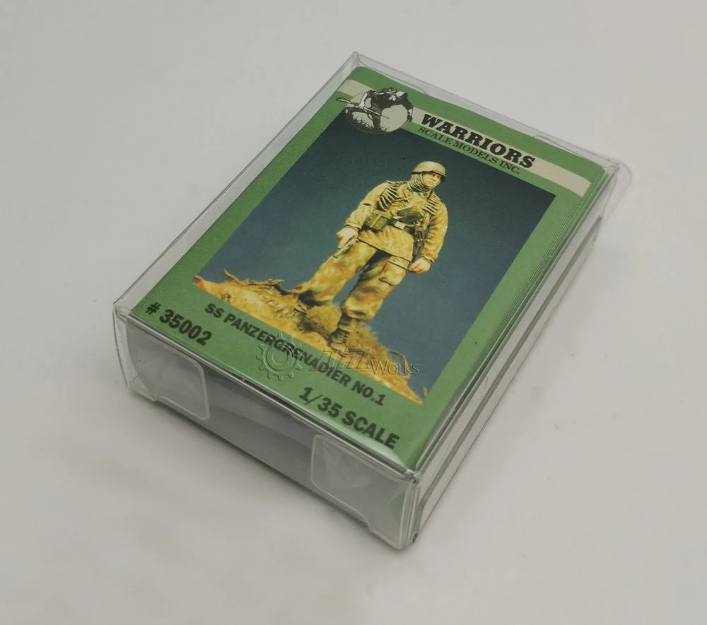 

1/35 WWII Battle of Ardennes Germany Armoured Grenadier Resin Kits Soldier 1pc With Original Box