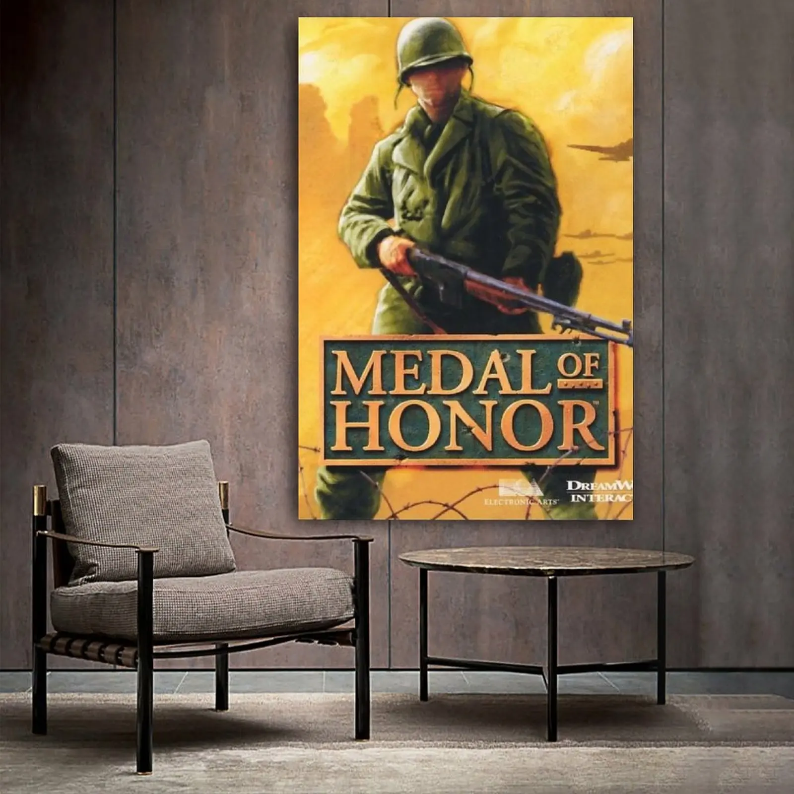 Медаль Honor фильм и видеоигра (1) Искусство стен на холсте для гостиной постеры