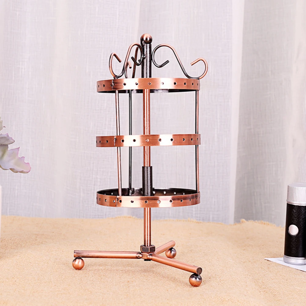 Вращающаяся подставка для ювелирных изделий 3/4 уровней | Дом и сад