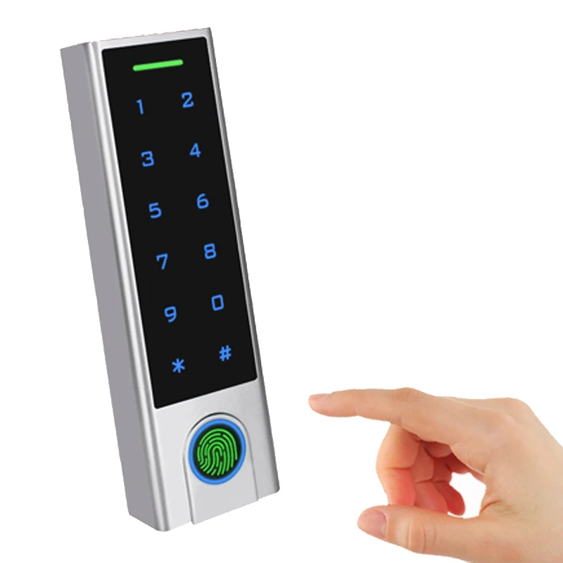 

Wireless Fingerprint Electronic Remote PIN Code RFID Digital Lock Kit Access Control