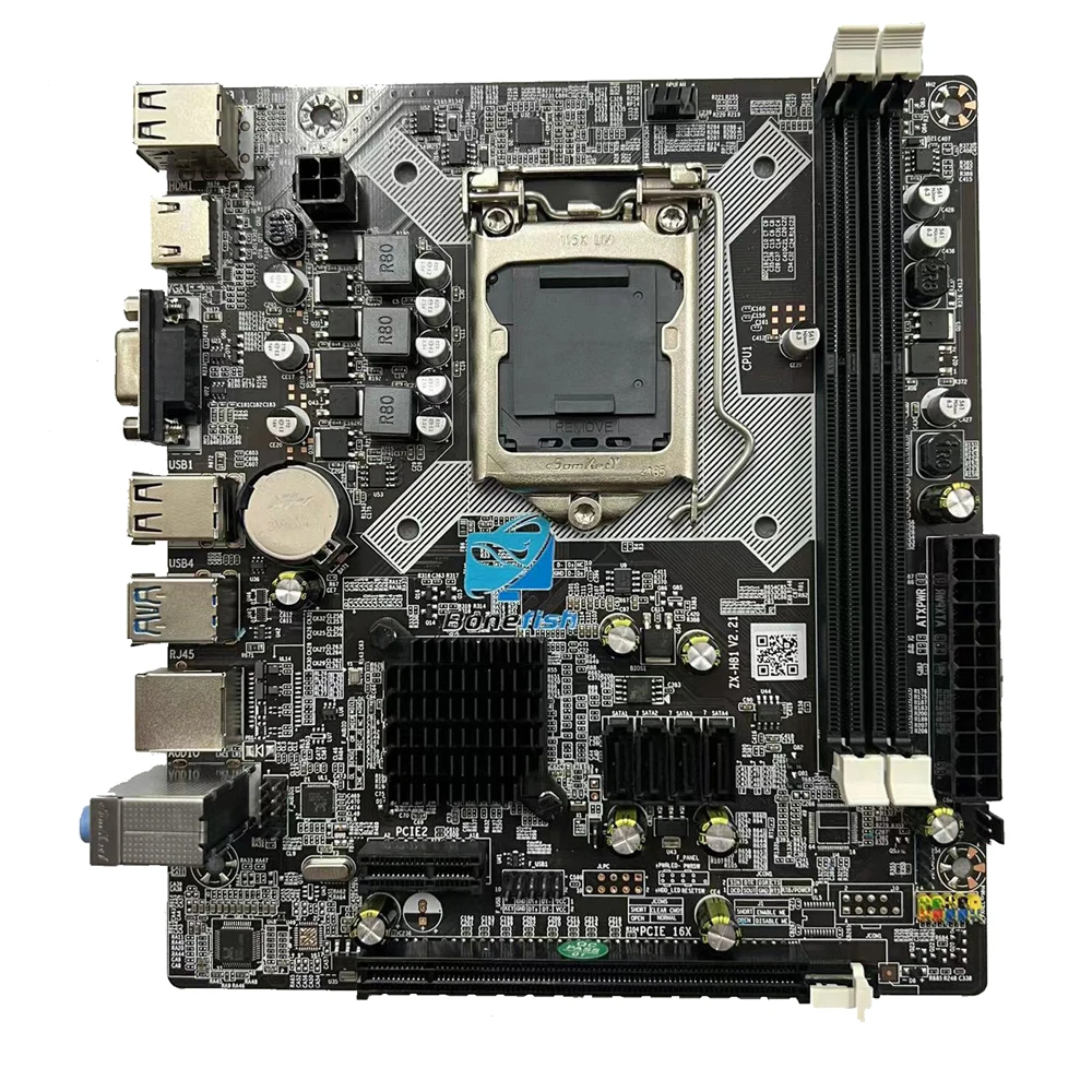 Новая материнская плата LGA 1150 H81 для Intel Core i7 / i5 i3 Pentium Celeron 3rd 4th LGA1150 DDR3 M-ATX USB 3 0 HDMI |