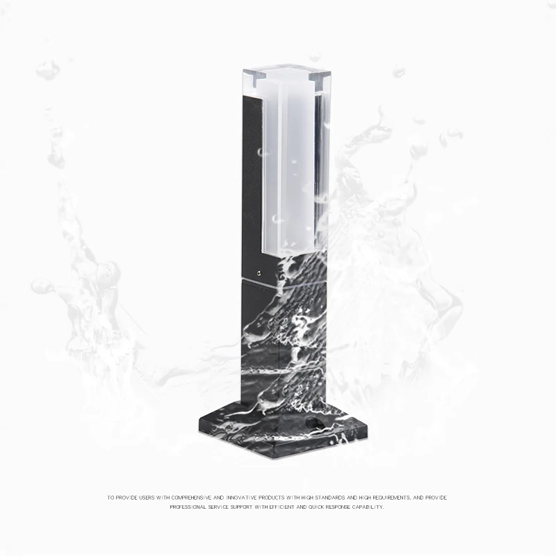 Уличный светодиодный светильник с датчиком движения для сада и лужайки