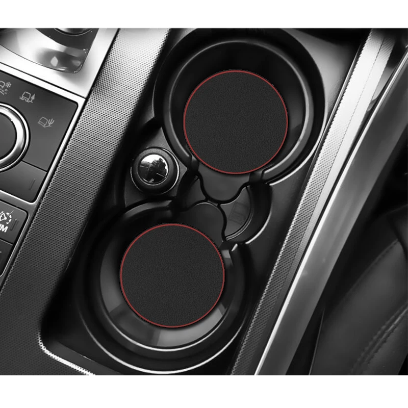 Автомобильный держатель для бутылки с водой 2 шт. нескользящий коврик кожаный KIA