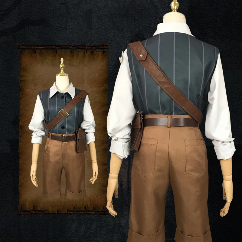 Костюм для косплея из игры с персонажем персонажа V Весенняя рука наемника Абеда