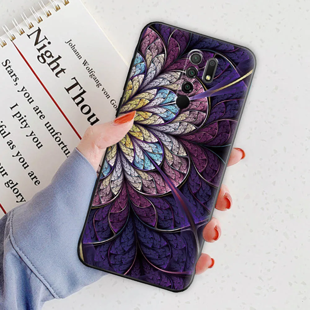 Redmi 9 Case For Xiaomi Redmi 9 TPU Back Cover For Redmi 9 Matte Phone Case For Redmi 9 Silicone Soft Fashion Slim Bumper Redmi9