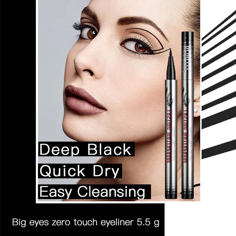 1 шт. подводка для глаз карандаш жидкая Водостойкая Подводка стойкий