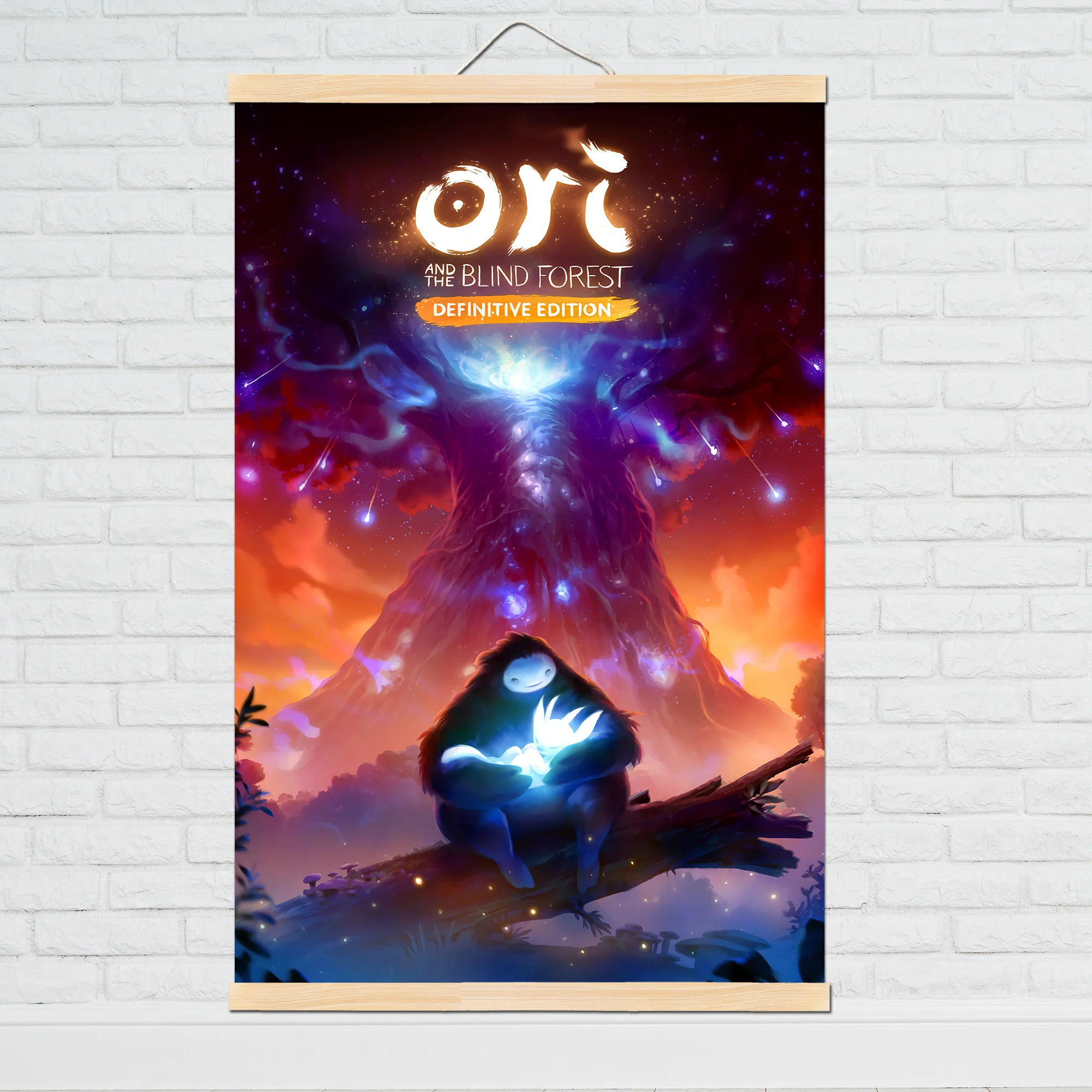 Постер украшение живопись Ori и слепой лес на HD холсте Картина настенная холст