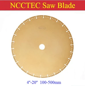 Диск для циркулярной пилы диаметром 4-20 дюймов, алмазный, с вакуумной пайкой, колесо режущего диска, для чугуна, серого цвета, с прочным шаровидным узором, 100-500 мм