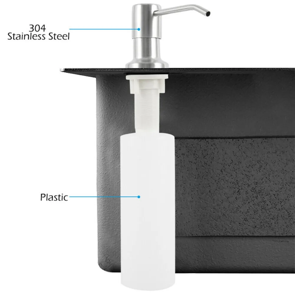 

Accessories Soap Dispenser Bottle Clear Dispenser Hand Household Kitchen
