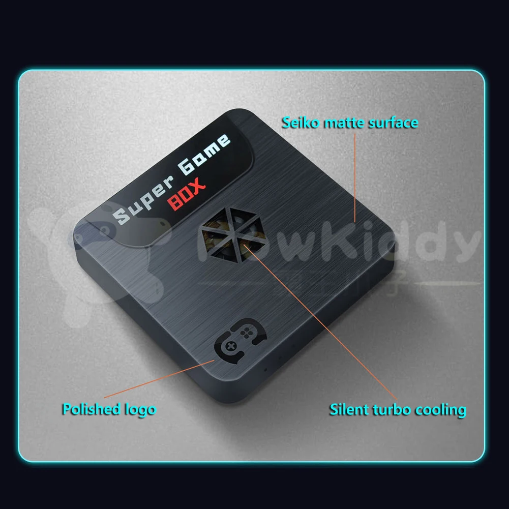 Супер консоль Powkiddy 1080P HD ТВ видео игровые консоли встроенные 9000 + игр с 2 4G