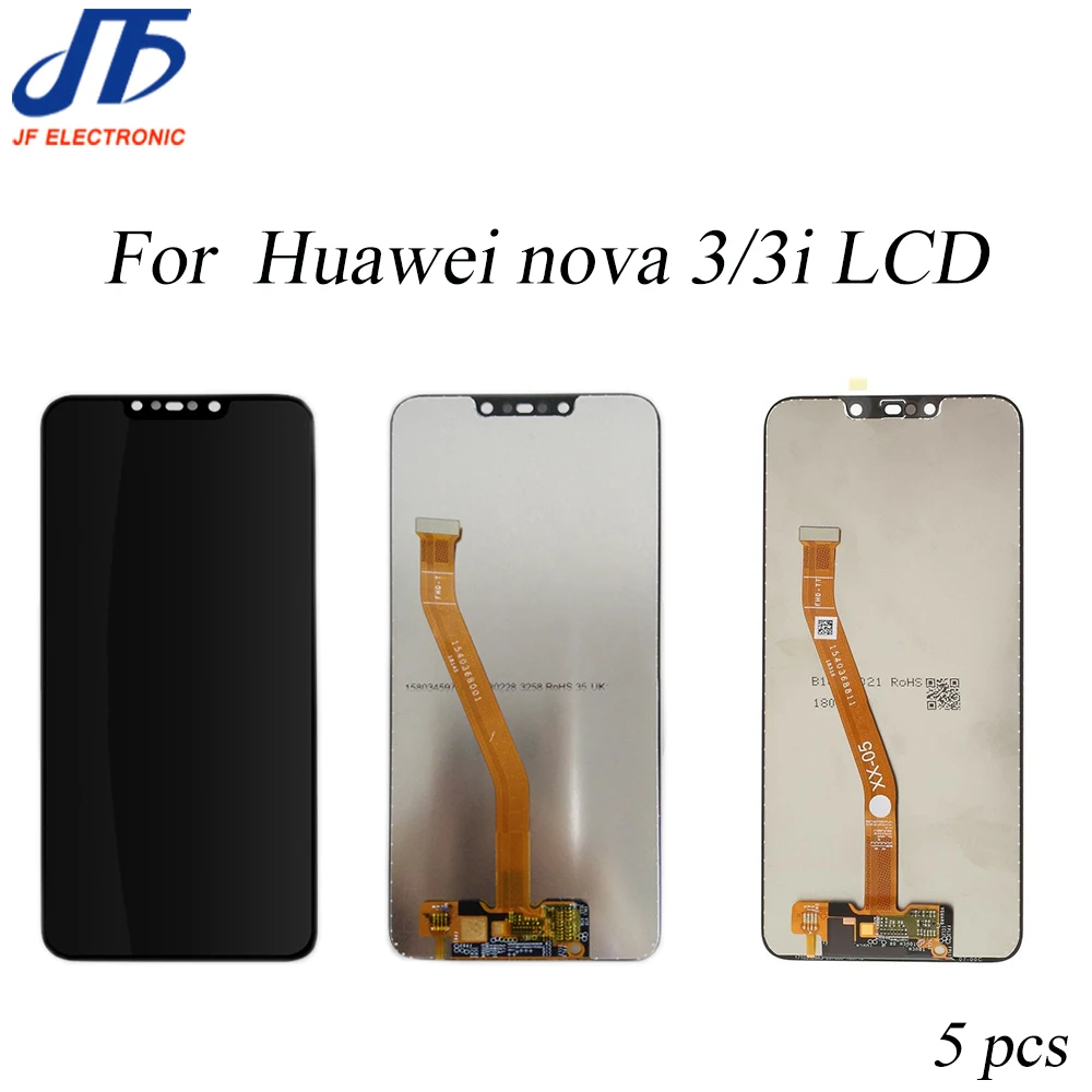 5 шт. LCDs для Huawei nova 3 3i P Smart Plus ЖК дисплей сенсорный экран дигитайзер сборка