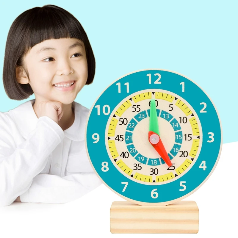 

Kids Planning Time Clock Math Training Supplies Relieve Boredom Accessories Educational Play Funny Table Toy Best Gift