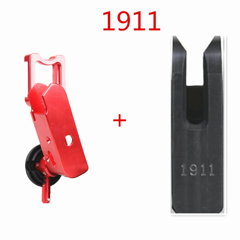 1911 RED Горячая TMC IPSC алюминиевая гоночная кобура и блок вставки для: SV, Glock CZ shadow 2 Черный Красный Синий Охота Вечерние - Цвет: 1911 RED