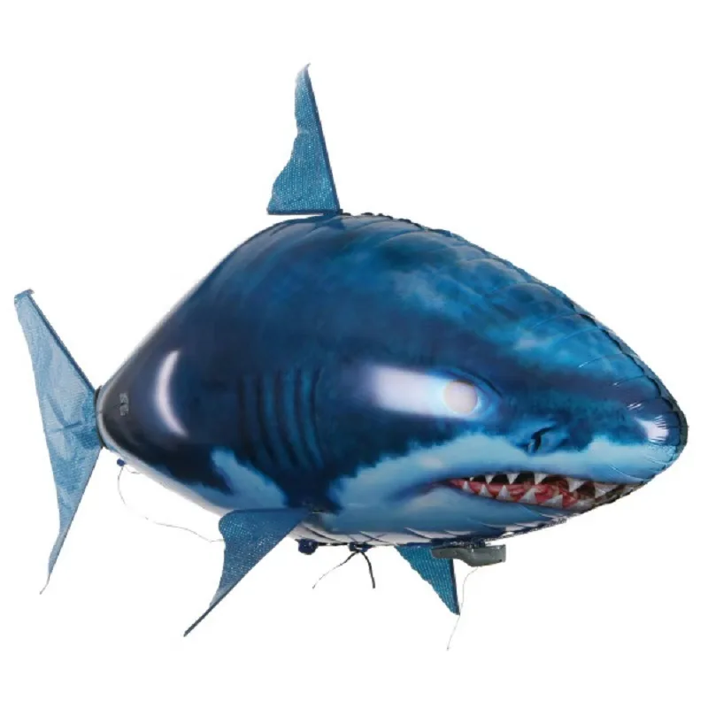 shark Электрический пульт дистанционного управления Летающая акула воздушная надувная летающая рыба Свадебные игрушки детские игрушки Акулья манипуляция - Цвет: shark