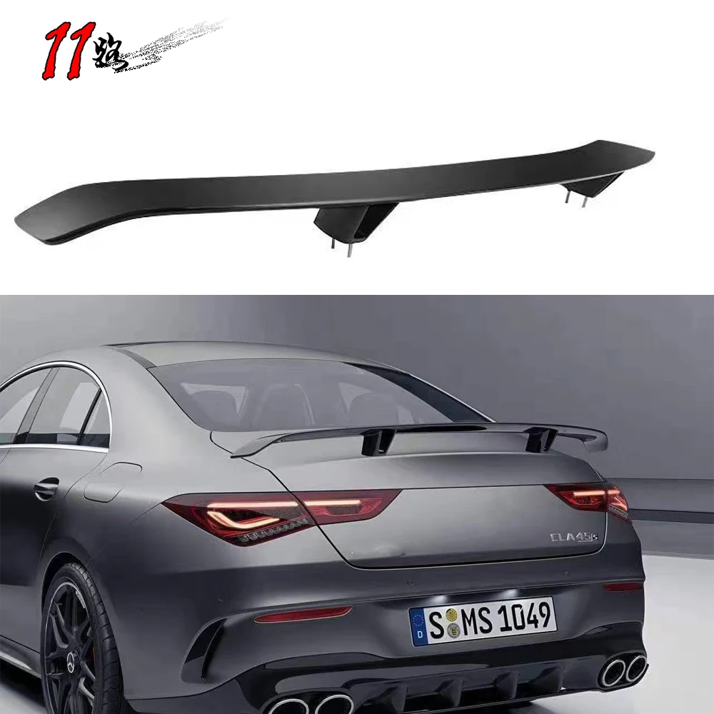 

Спойлер на задний багажник для Benz CLA Class W118, CLA250, CLA35, CLA45, 2020 дюйма, глянцевый черный
